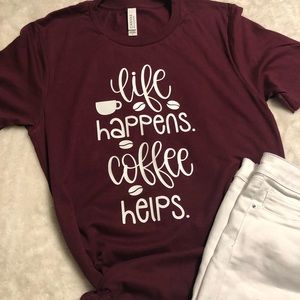 Women’s coffee tshirt